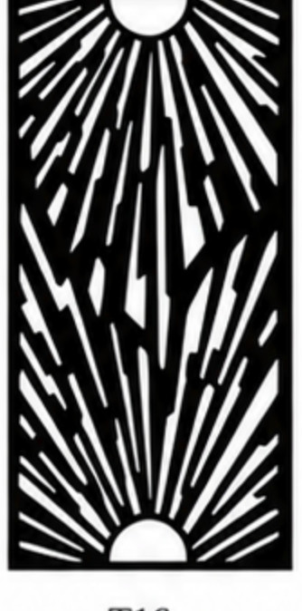Diseño de panel decorativo metálico T16