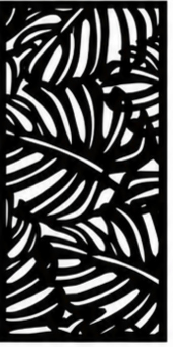 Diseño de panel decorativo metálico T19