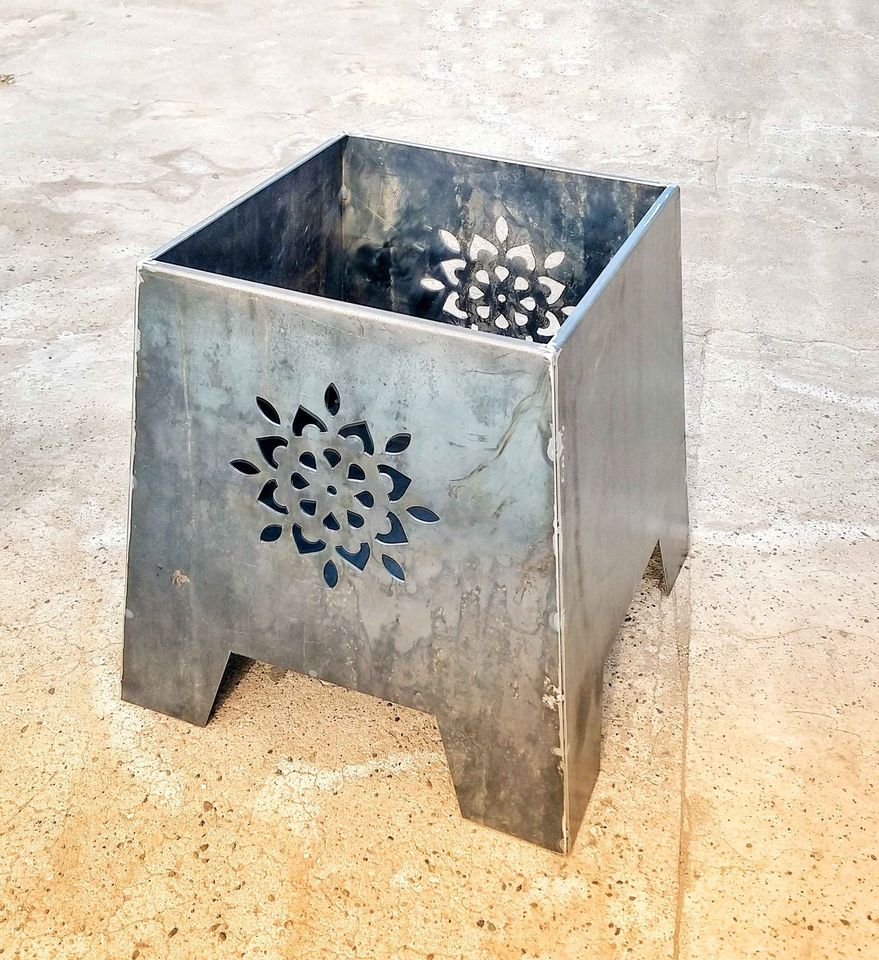 Fogonero decorativo bajo 50x50