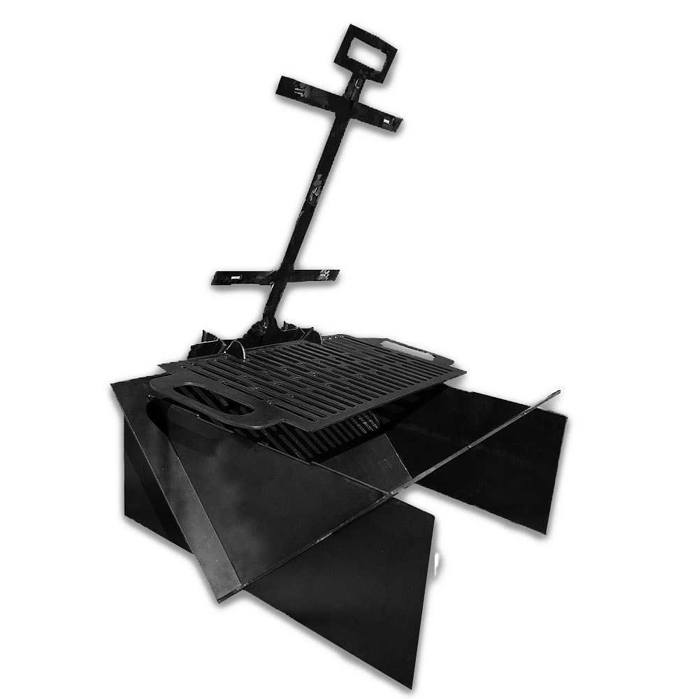 Fogonero 50x50 , base + asador